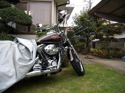 バイク保管庫　工事前